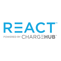 React Powered by ChargeHub logo