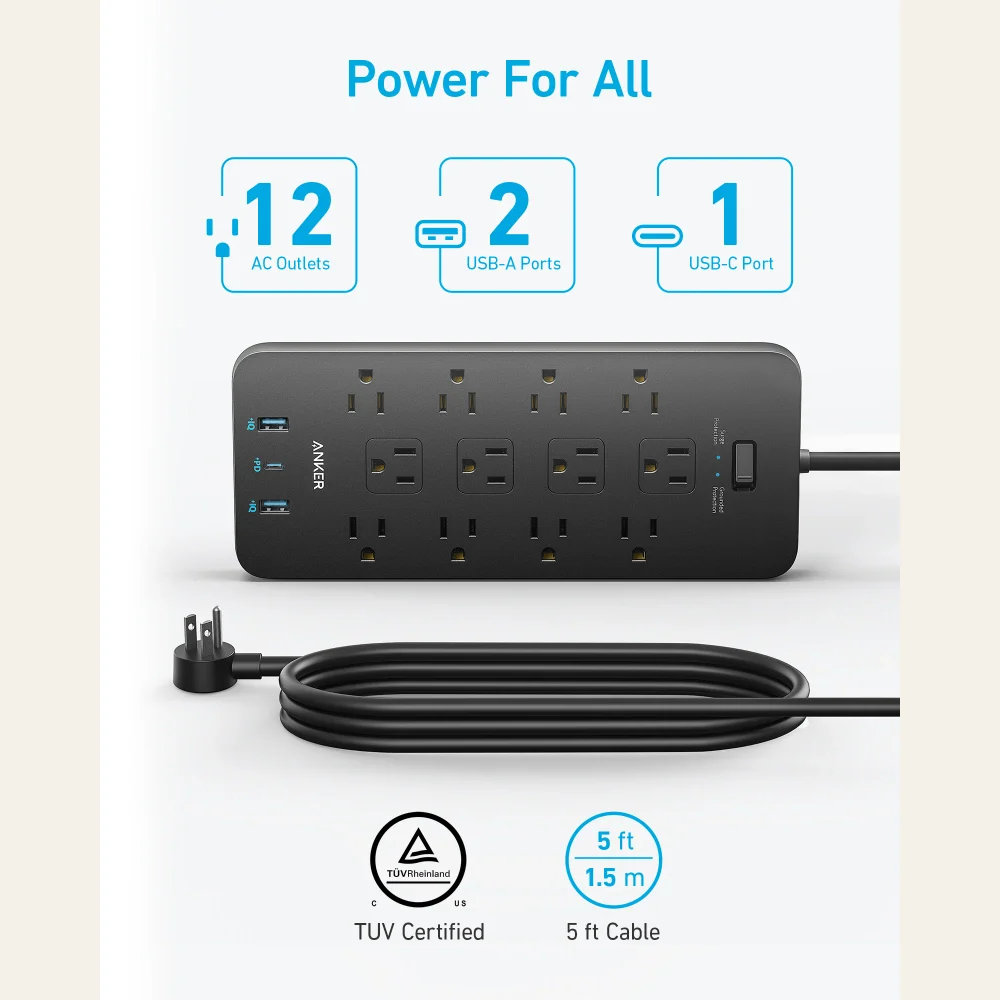 Anker 351 Power Strip product reference