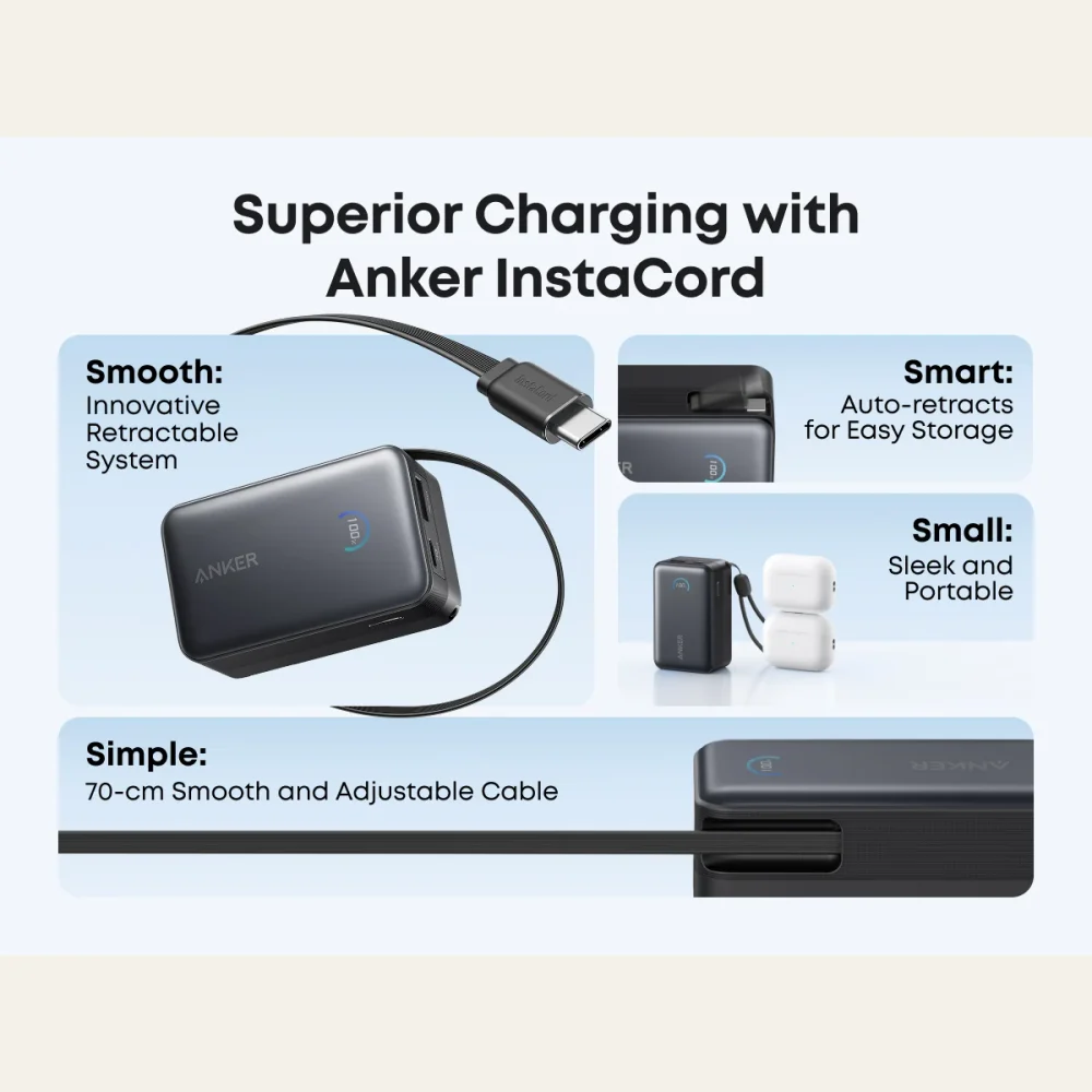 Anker Nano Power Bank (10K, 45W) product reference