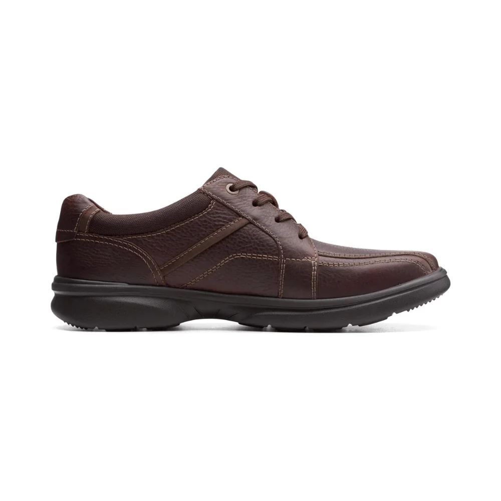 Clarks Goswell Tie Black Leather product reference