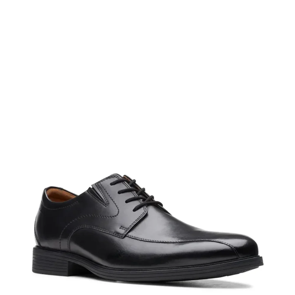 Clarks Steadwell Cap Black Leather product reference