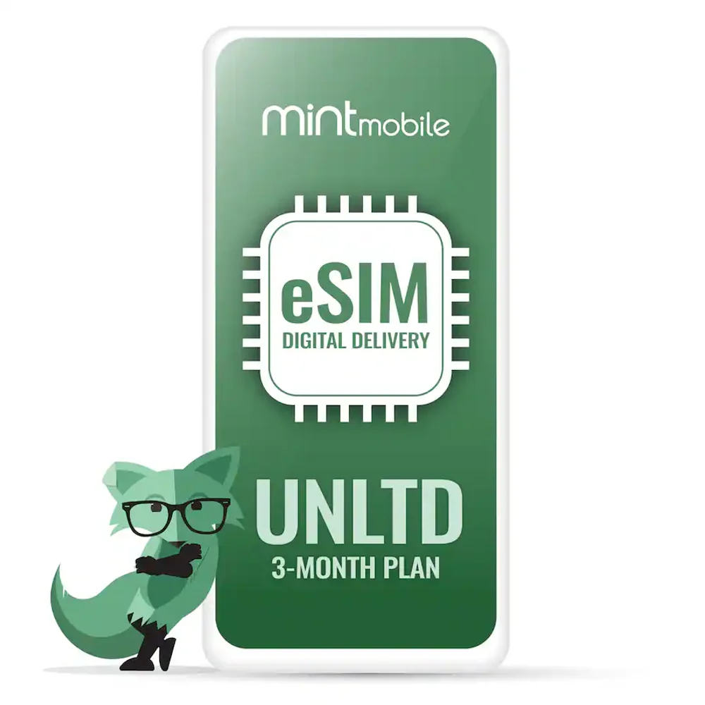Mint Mobile 3-Month Unlimited Plan product reference