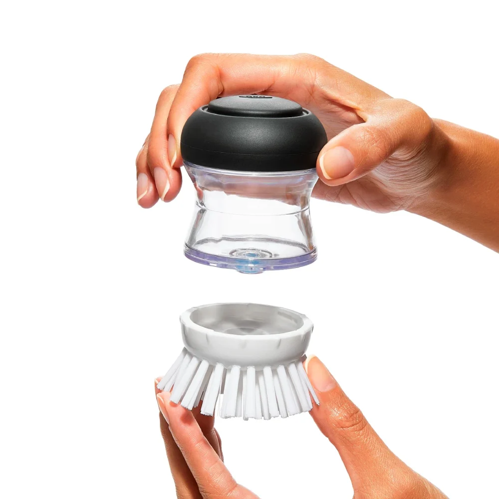 OXO Soap Dispensing Palm Brush product reference