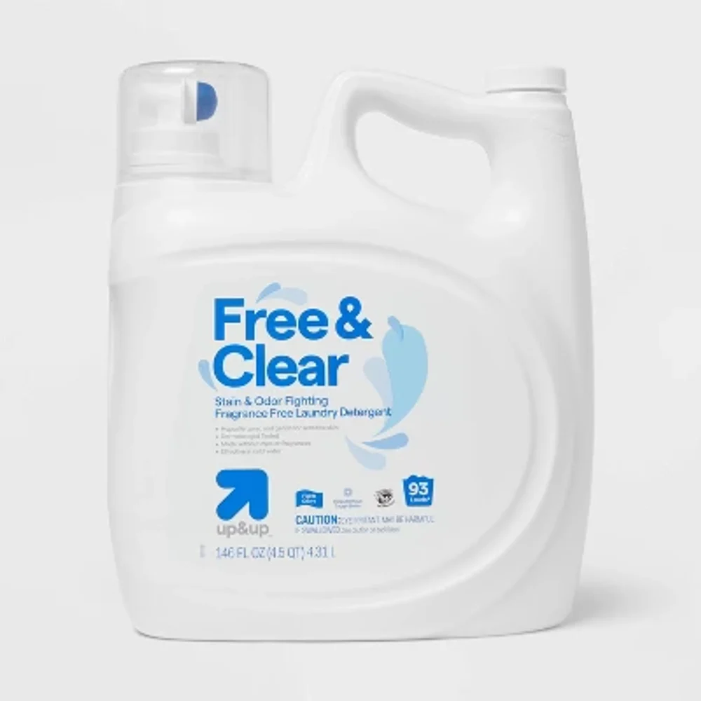 up&up Free + Clear Laundry Detergent product reference