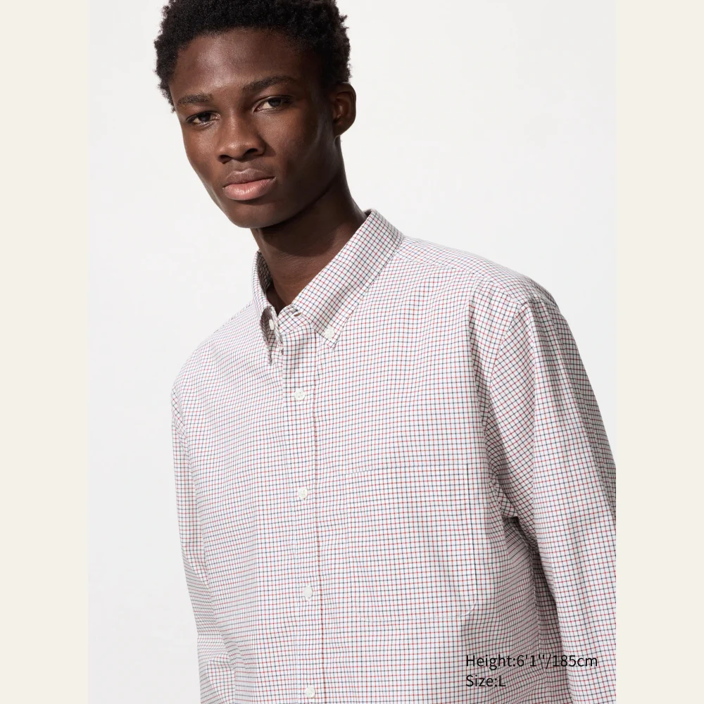 UNIQLO Broadcloth Button-Down Shirt product reference