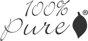 100% PURE logo