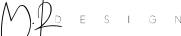 M.R DESIGN logo